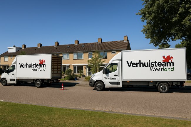 Twee verhuiswagens, één verhuisteam!