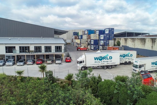 Auckland storage facility and transport hub in Avondale