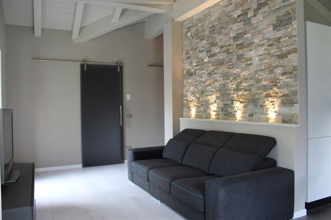 Porta a vetro blues acidato colorato