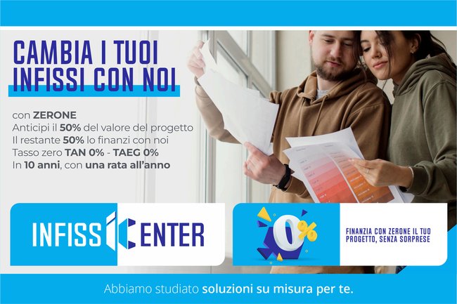 CAMBIA I TUOI INFISSI CON NOI CON ZERONE