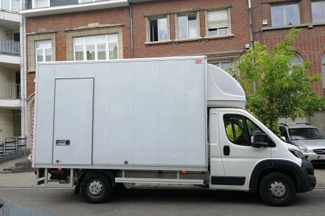 Onze nieuwe vrachtwagen