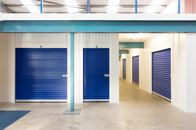 Storage facilities at Intercity Removals