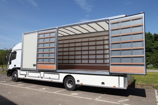 One of our many HGV container wagons