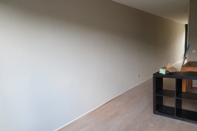 Spachtelputz op kleur 
30m2 x €30,- inclusief materiaal