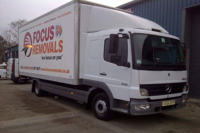 One of our 7.5 Tonne trucks