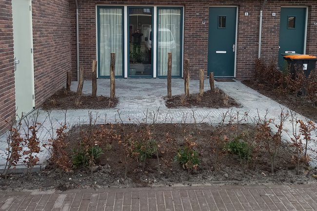 Mooie tuin gedaan hoevelaken