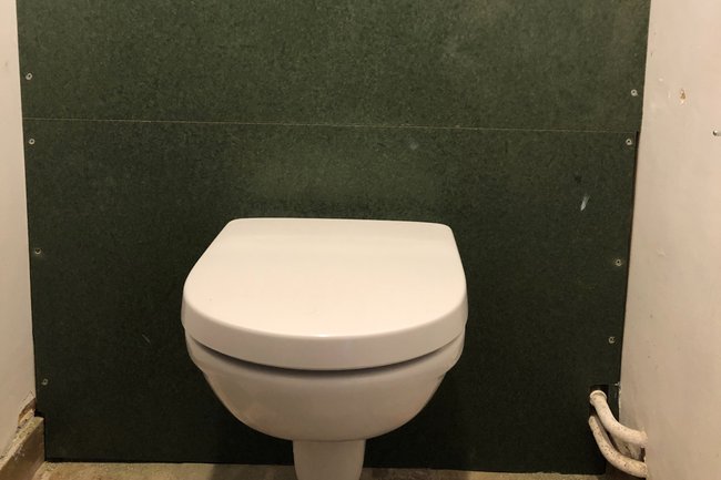 Placement dans Wc suspendu o.Novo
