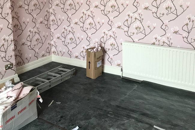 Wallflower painting and wallpapering-3