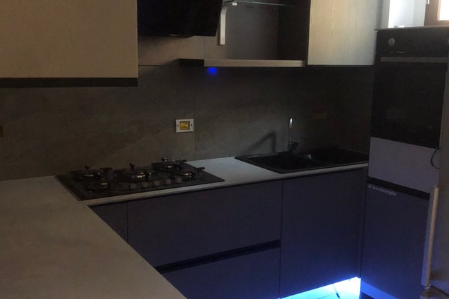 Work in progress per una cucina progettata e montata da noi