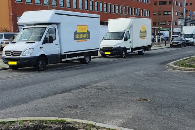 Verhuiswagens 21M3 vanaf €25,-