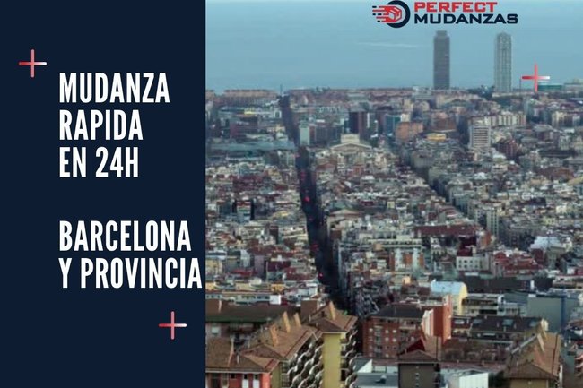 Servicios de Mudanza Rápida en 24h en Barcelona y Provincias