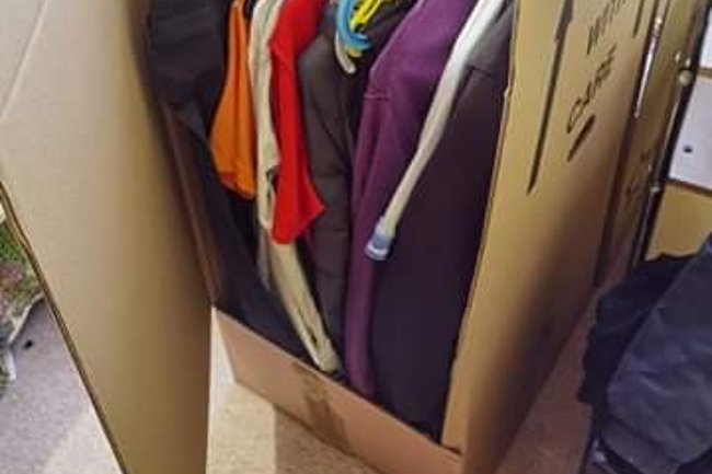 We provide wardrobe boxes to every move