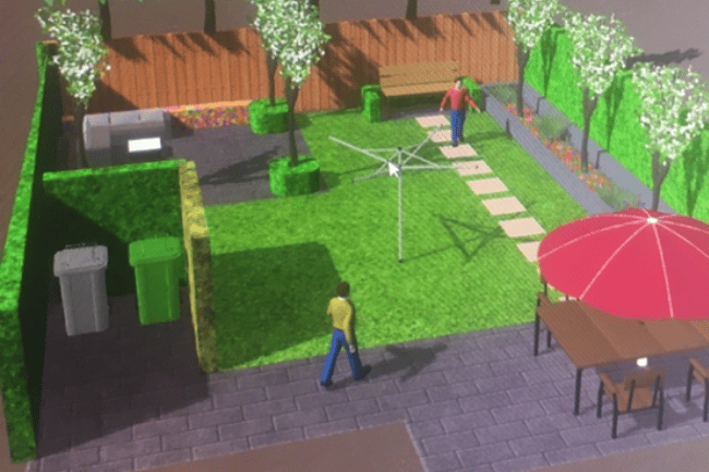 wij werken met 3 d tuinontwerp