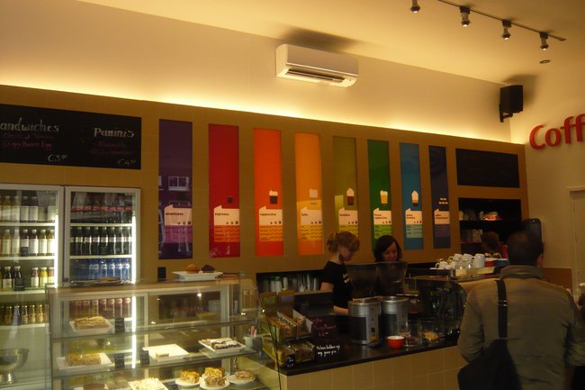 Coffee Company Amsterdam wandunit.