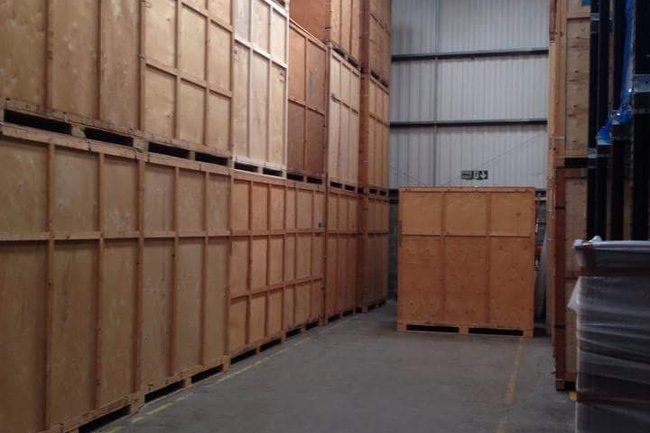 Containerized storage.  No minimum or maximum term.