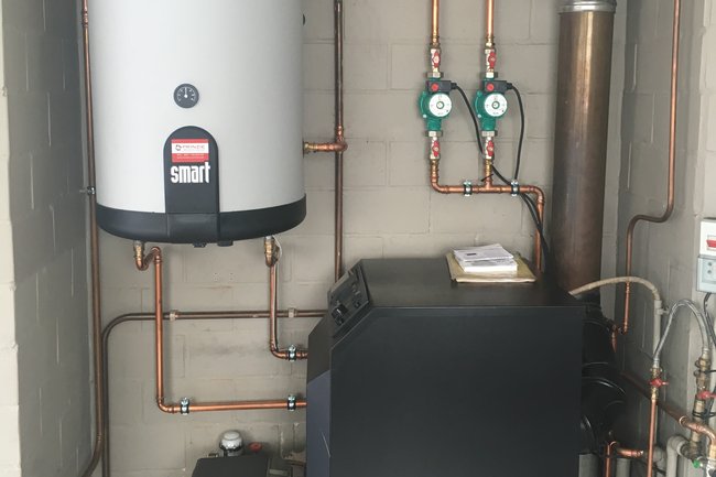 gasolieketel met boiler