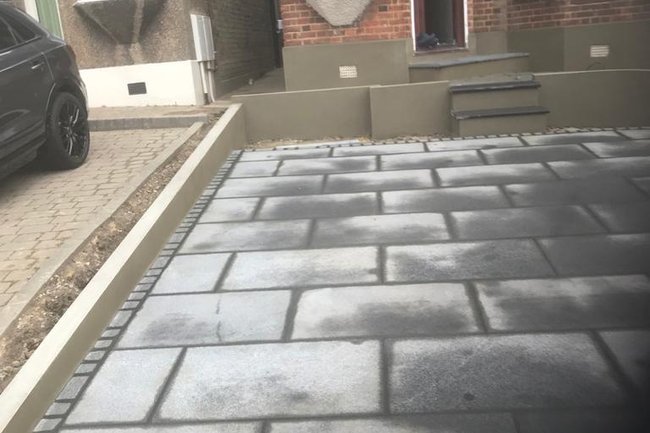Sand and cement