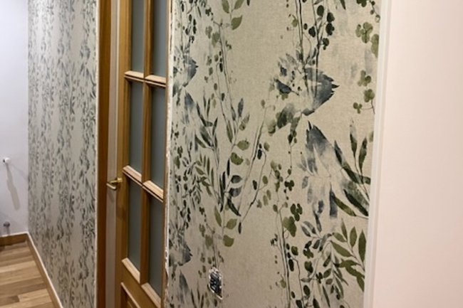 Instalación de Papel Pintado