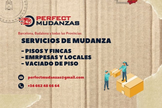 Servicio de Mudanza de Pisos y Empresas