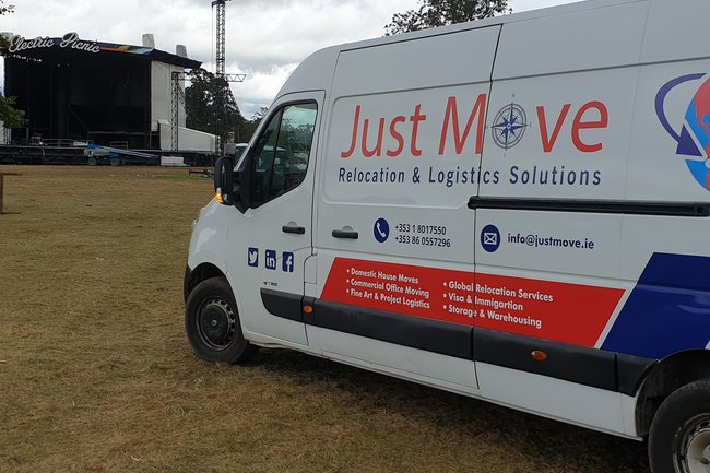 Just Move at Electric Picnic on behalf of an Irish Charity