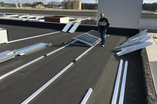 opbouw PV zonnepanelen