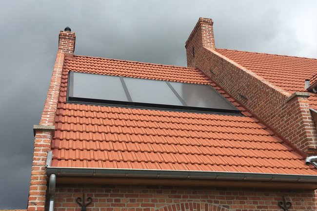 geïntegreerde zonnecollectoren