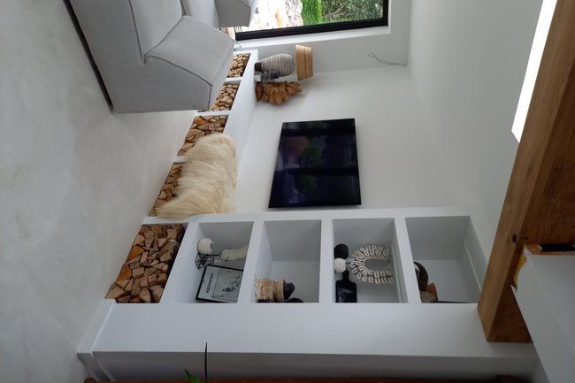 Heel huis gestucadoord