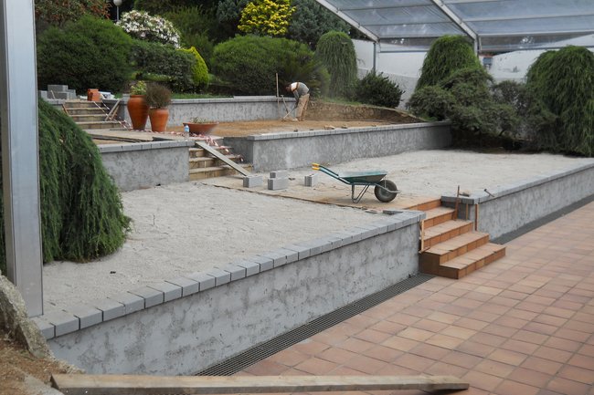Construccion Terrazas en Cecebre
