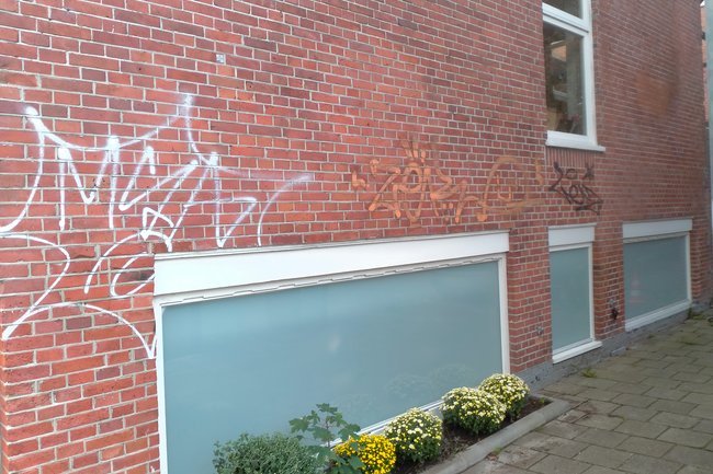 Graffiti verwijderen