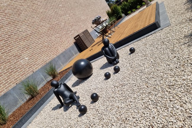 Houten terras