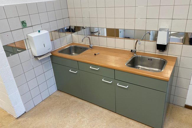 Klaslokalen ASVO opgeknapt