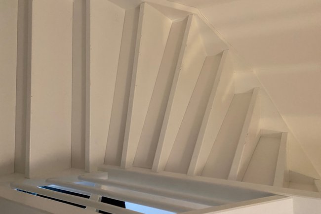 Open trap naar gesloten trap