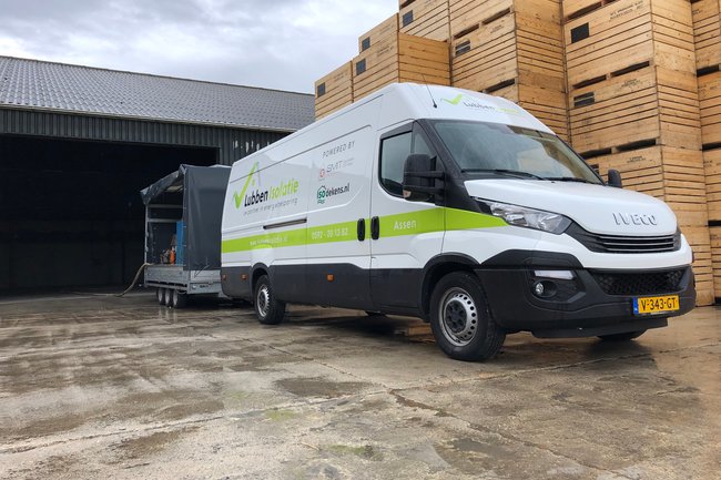 Spanten isoleren in aardappelbewaarplaats