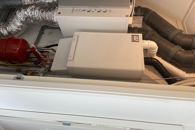 Daikin hybride in combinatie met de Intergas Hreco 36 hybrid