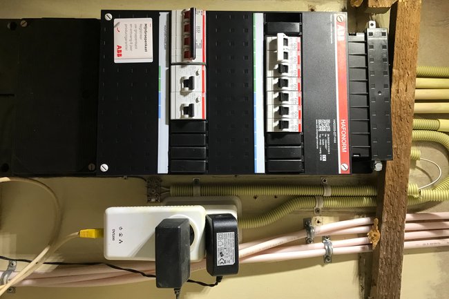 Nieuwe meterkast geplaatst
