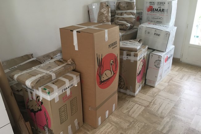 Déménagement EXPORT
Emballage sous protection "Bullkraft"