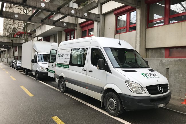 Privatumzug mit Kleinfahrzeugen