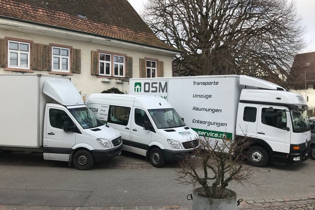 Büroumzug in Pratteln