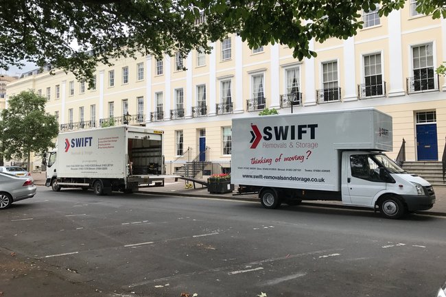 Lovely move at a property in Montpelier , Cheltenham. We have 14 vehicles of every shape and size to cater for all of your removal needs.