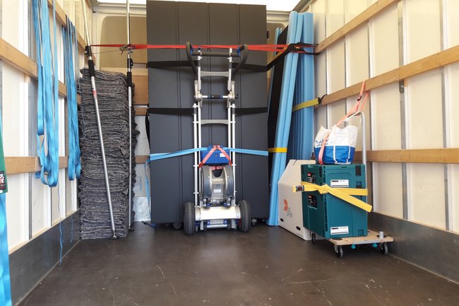 Load to heavy? We use stair climber up to 320 kg