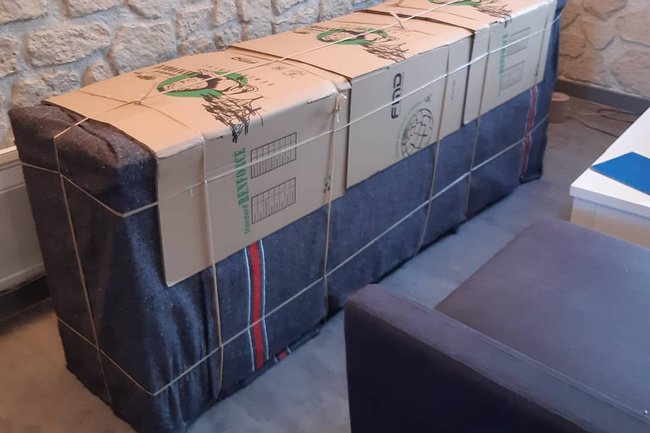 Préparation buffet Laqué