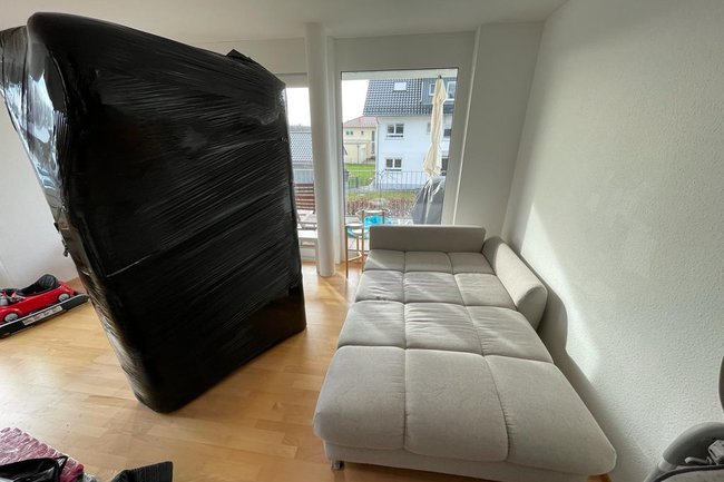 Sofa  Einpackung für Transport