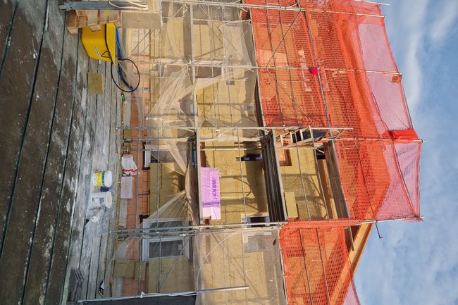 Wärmedämmverbundsystem mit Mineralwolle