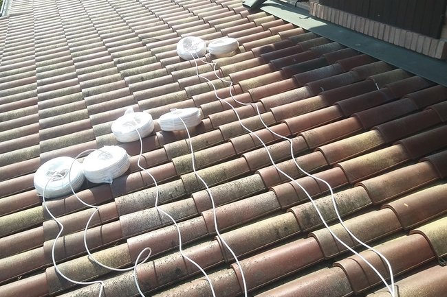 CABLAGGIO TVCC SU ABITAZIONE PRIVATA ZERO IMPATTO ESTETICO