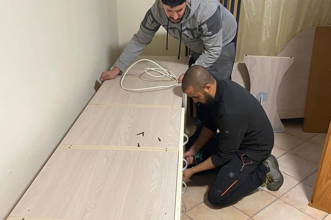 Mobili montati in sicurezza e velocemente