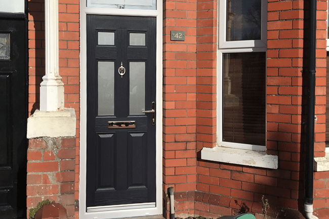 Anthracite Grey Distinction insulated composite door