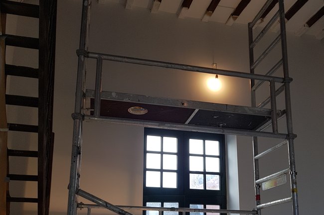 5 meter hoge plafonds geen probleem