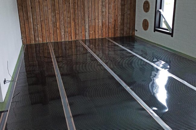 Verwarmingsfolie als comfortabele vloerverwarming in Zeist
