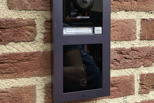 Intercom installatie