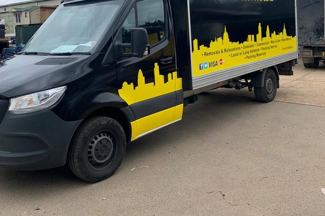 one of our removal vans